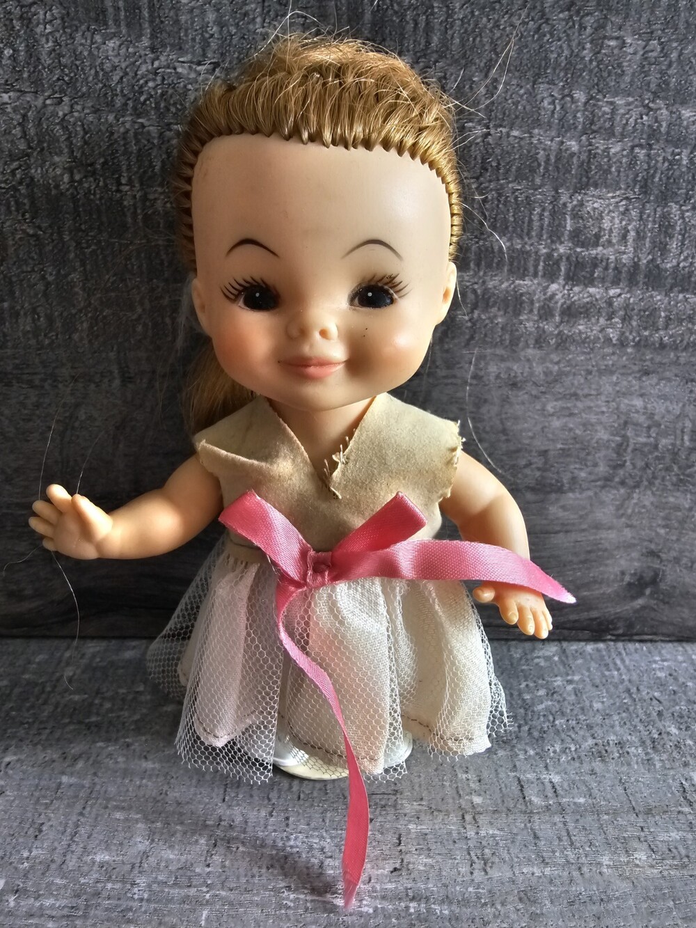 Vintage Horsman Wind Up Toy Doll 1967 – Wobbles Shakes Mini Dancer #29